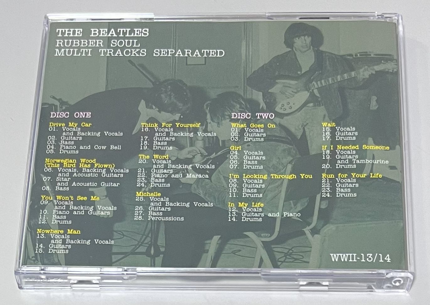BEATLES / RUBBER SOUL MULTI TRACKS SEPARATED (2CD) WWII-13/14
