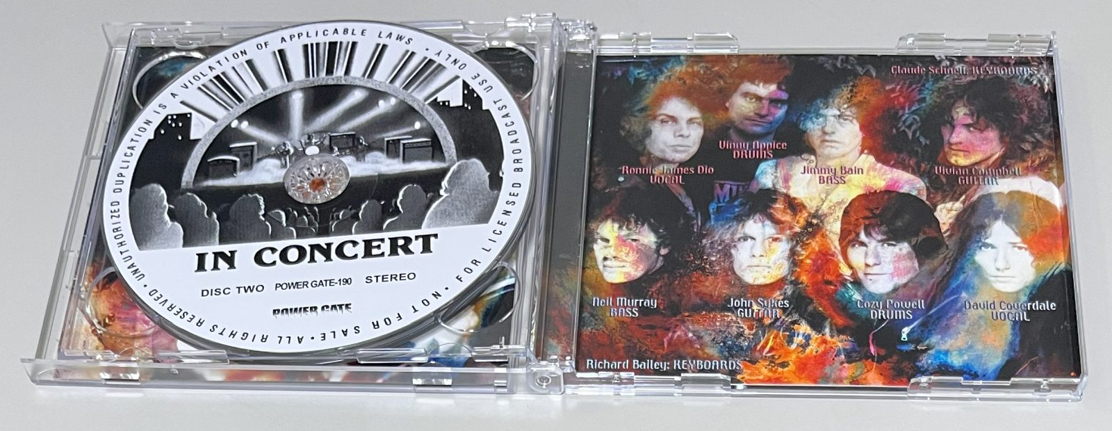 DIO/WHITESNAKE / DEFINITIVE SPOKANE 1984 (2CD) POWER GATE-190