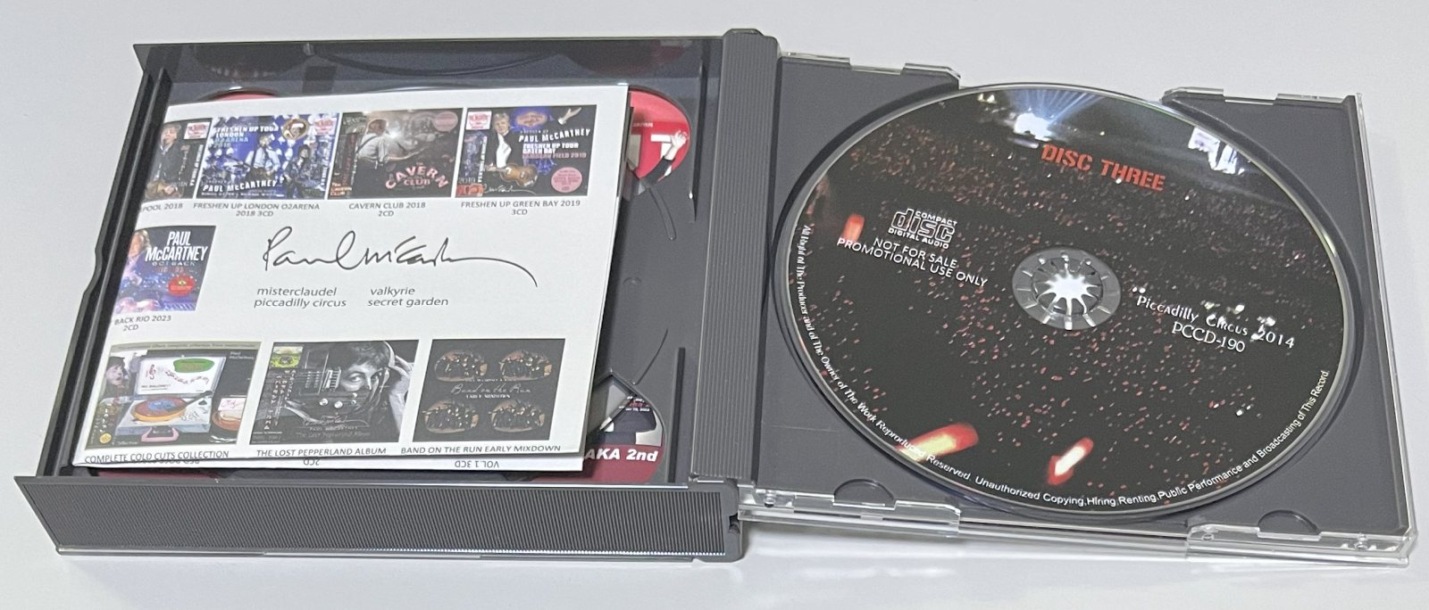 PAUL McCARTNEY / OUT THERE JAPAN 2013 (3CD) PICCADILLY CIRCUS / PCCD-188/189/190