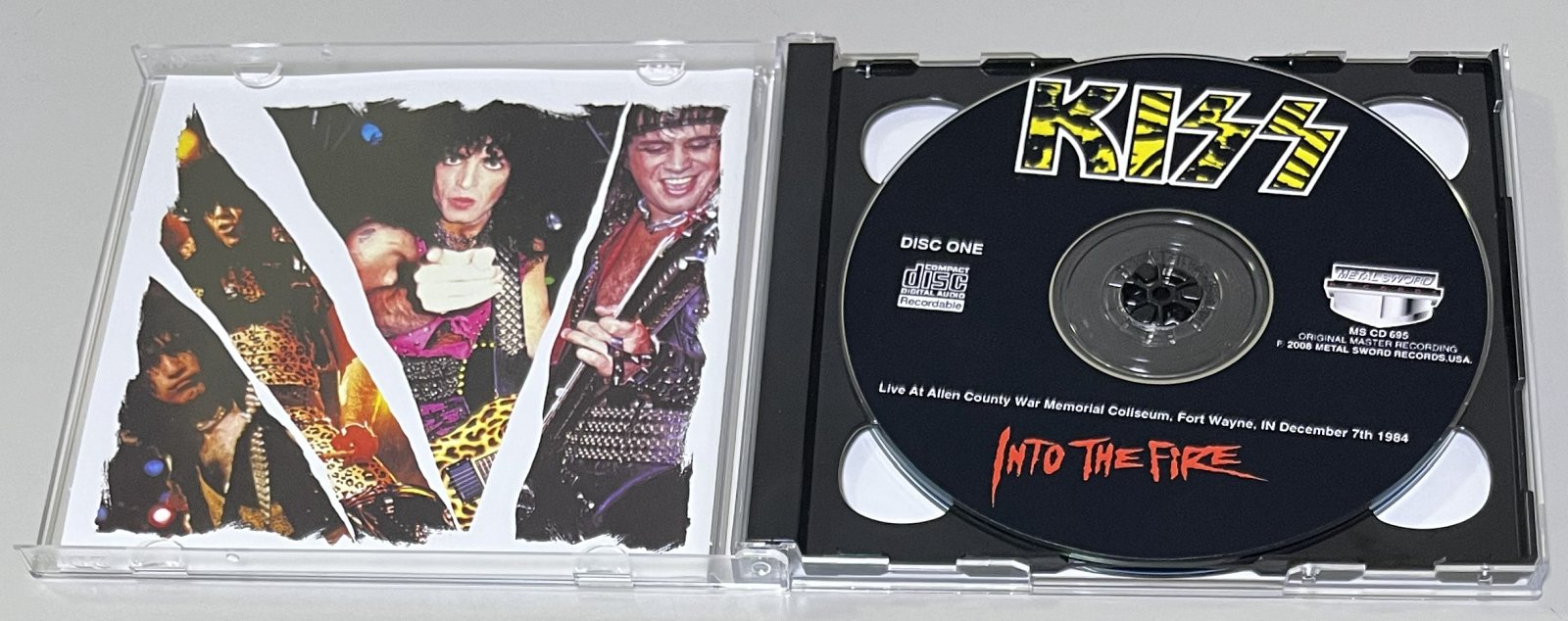 KISS / INTO THE FIRE (2CD-R) METAL SWORD RECORDS / MS CD 695/96