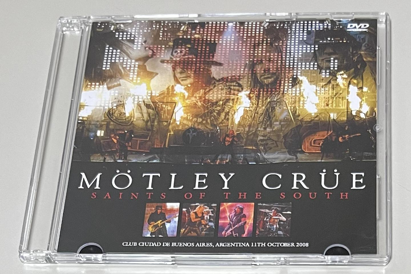 MOTLEY CRUE / SAINTS OF THE SOUTH (1DVD-R) GIFT TITTLE