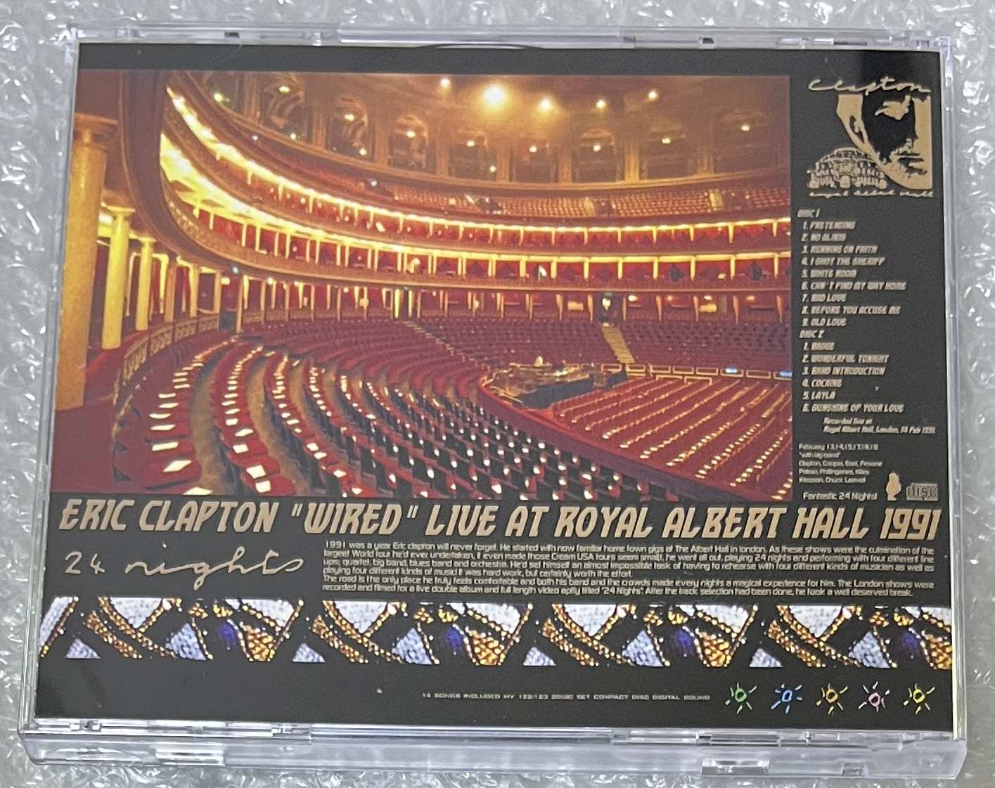 ERIC CLAPTON / WIRED (2CD) MID VALLEY RECORDS / MVR 122/123