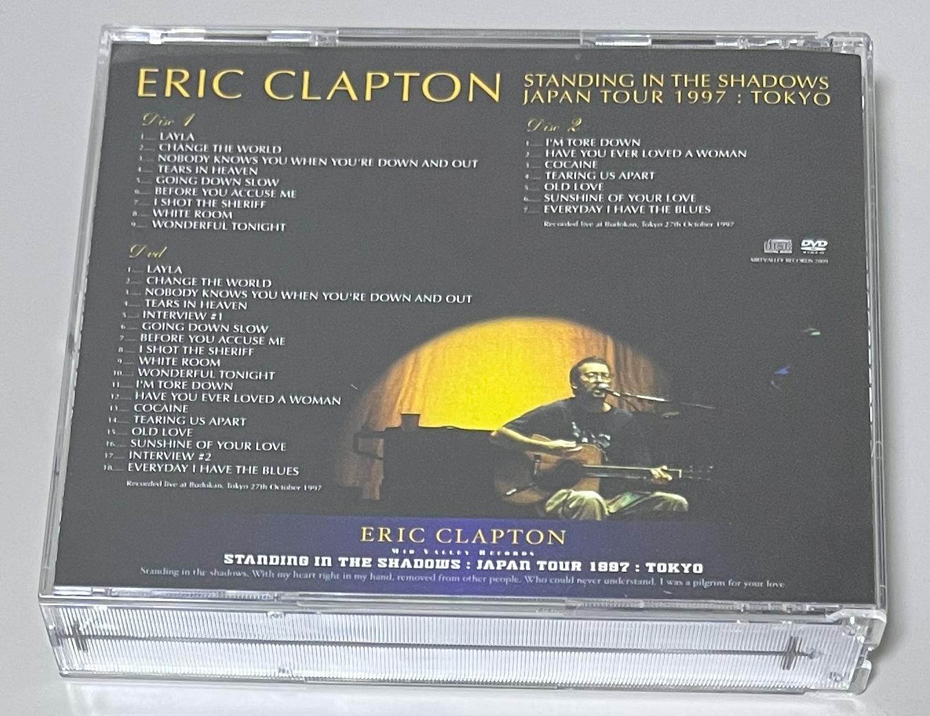 新品同様★4CD,MVR034, MID VALLEY★Eric Clapton ERIC CLAPTON / STANDING IN THE SHADOWS (2CD+1DVD) MID VALLEY