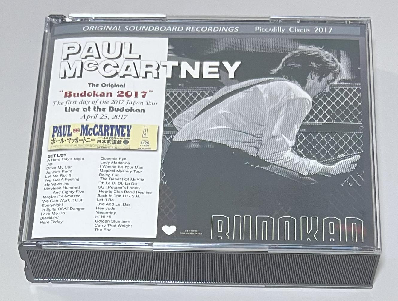 PAUL McCARTNEY / BUDOKAN 2017 (3CD) PICCADILLY CIRCUS / PCCD-287/288/289