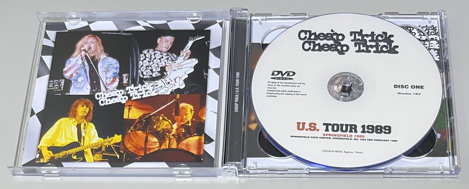 CHEAP TRICK / U.S. TOUR 1989 (2DVD-R) SHADES 783
