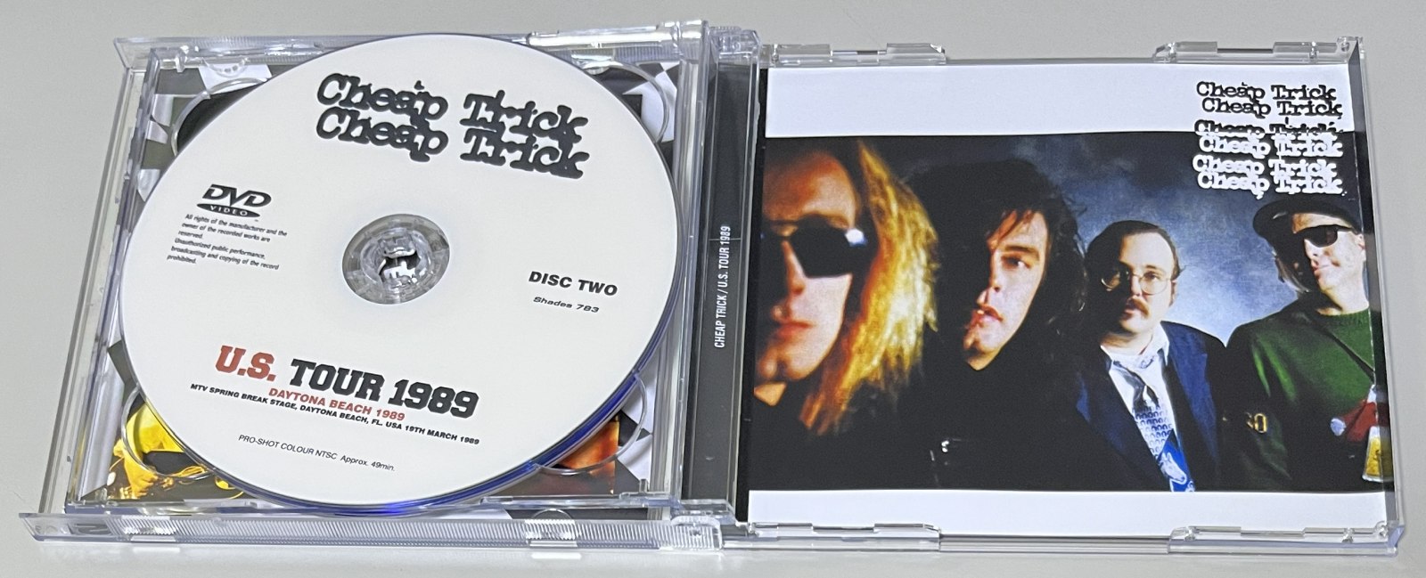 CHEAP TRICK / U.S. TOUR 1989 (2DVD-R) SHADES 783