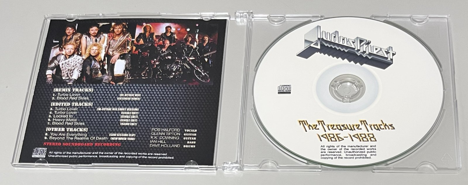 JUDAS PRIEST / THE TREASURE TRACKS 1986-1988 (1CD-R) GIFT TITTLE