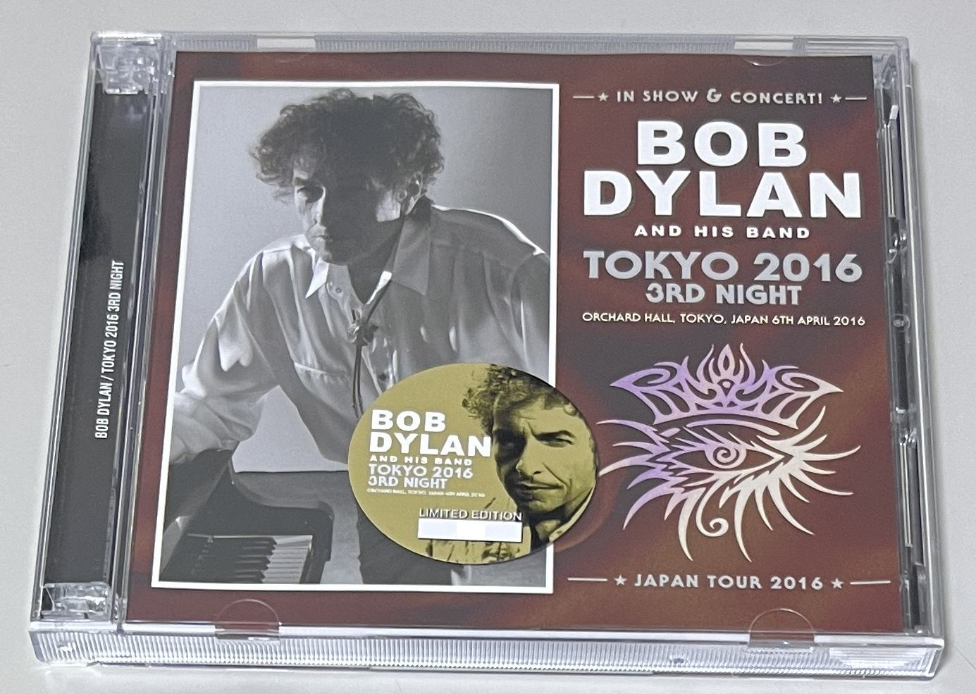 BOB DYLAN / TOKYO 2016 3RD NIGHT (2CD) ZION-076