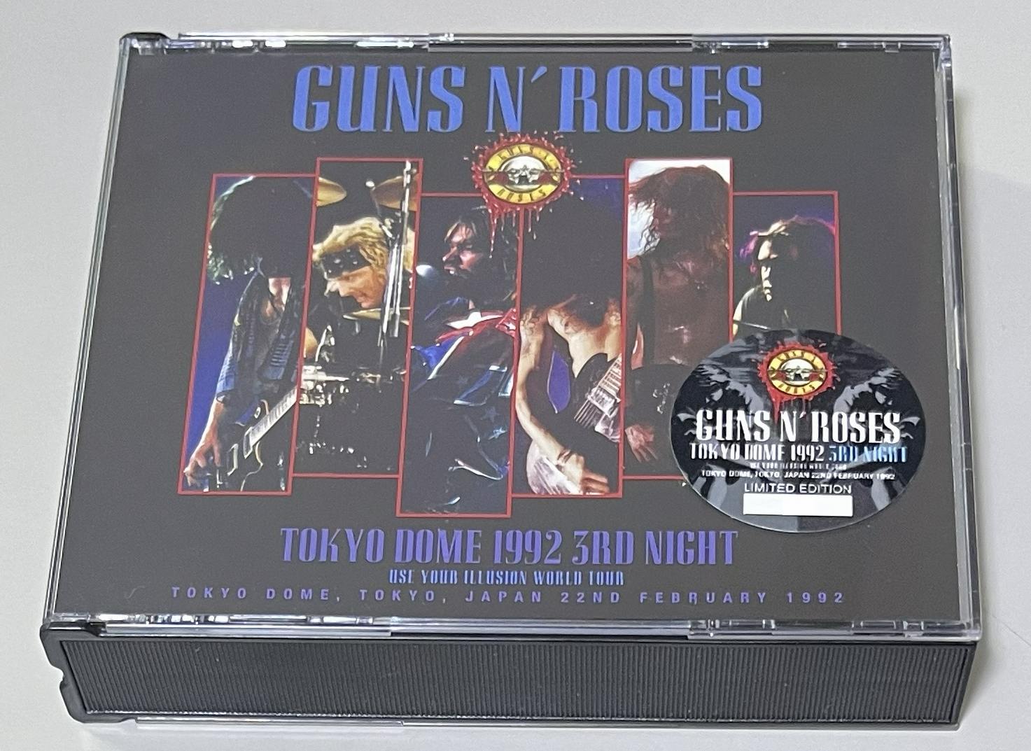 GUNS N' ROSES / TOKYO DOME 1992 3RD NIGHT (3CD) ZODIAC 427