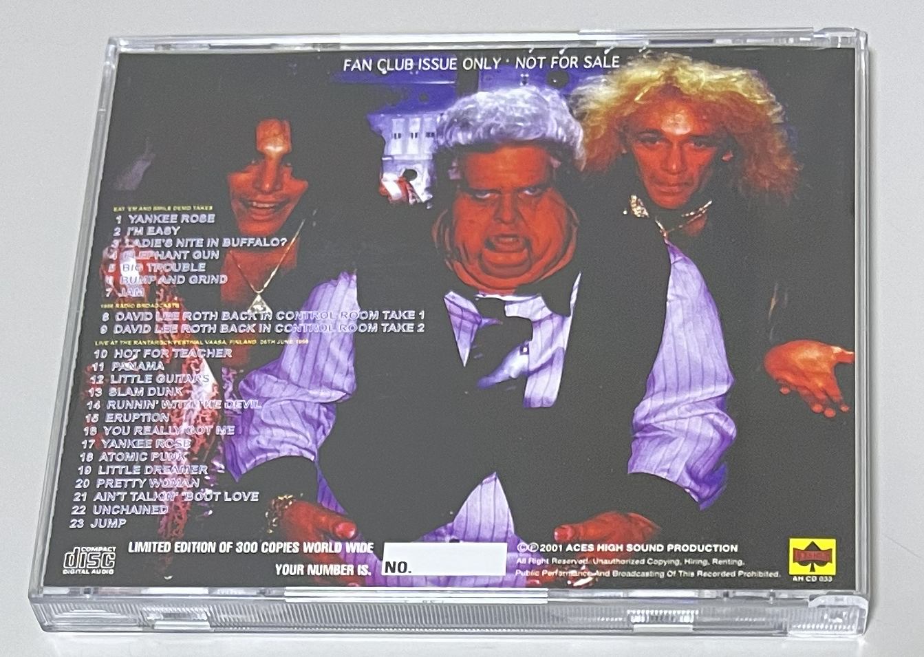 DAVID LEE ROTH / EAT 'EM AND SMILE OUTTAKES (1CD) ACES HIGH / AH CD 033