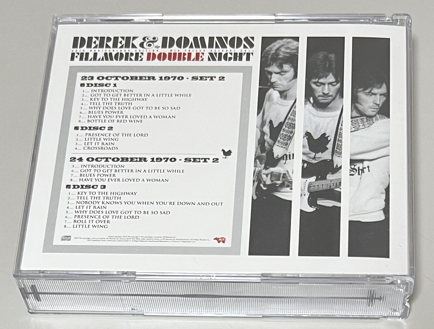 DEREK AND OTHE DOMINOS / FILLMORE DOUBLE NIGHT (3CD) MID VALLEY