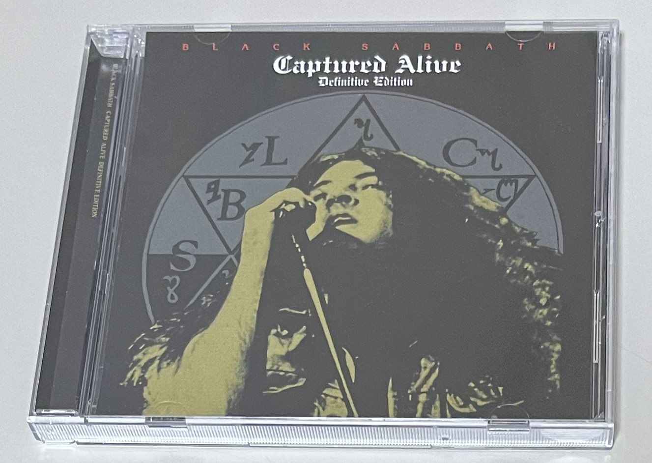 BLACK SABBATH / CAPTURED ALIVE: DEFINITIVE EDITION (1CD) NO LABEL