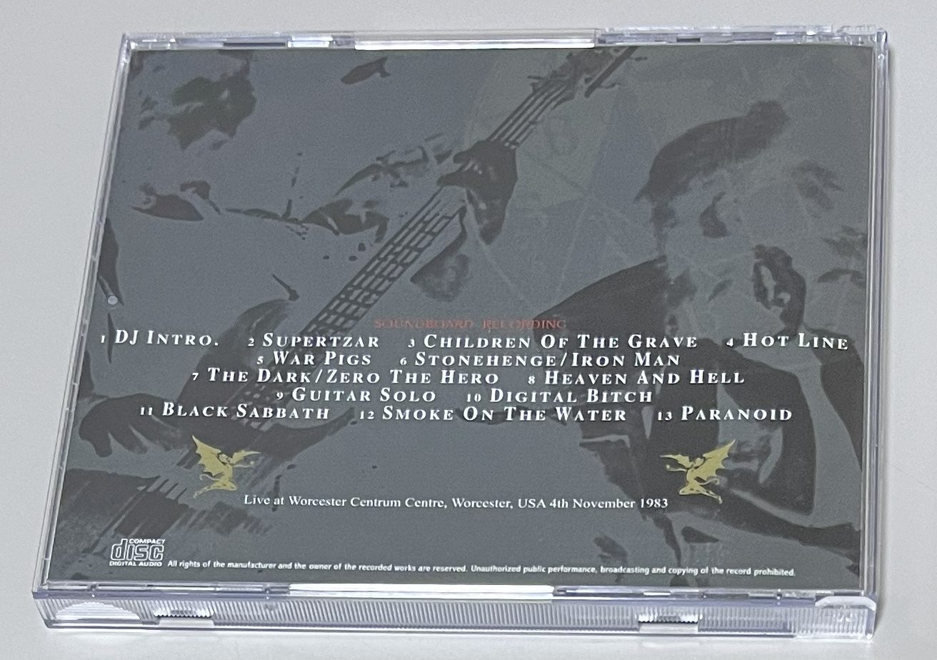 BLACK SABBATH / CAPTURED ALIVE: DEFINITIVE EDITION (1CD) NO LABEL