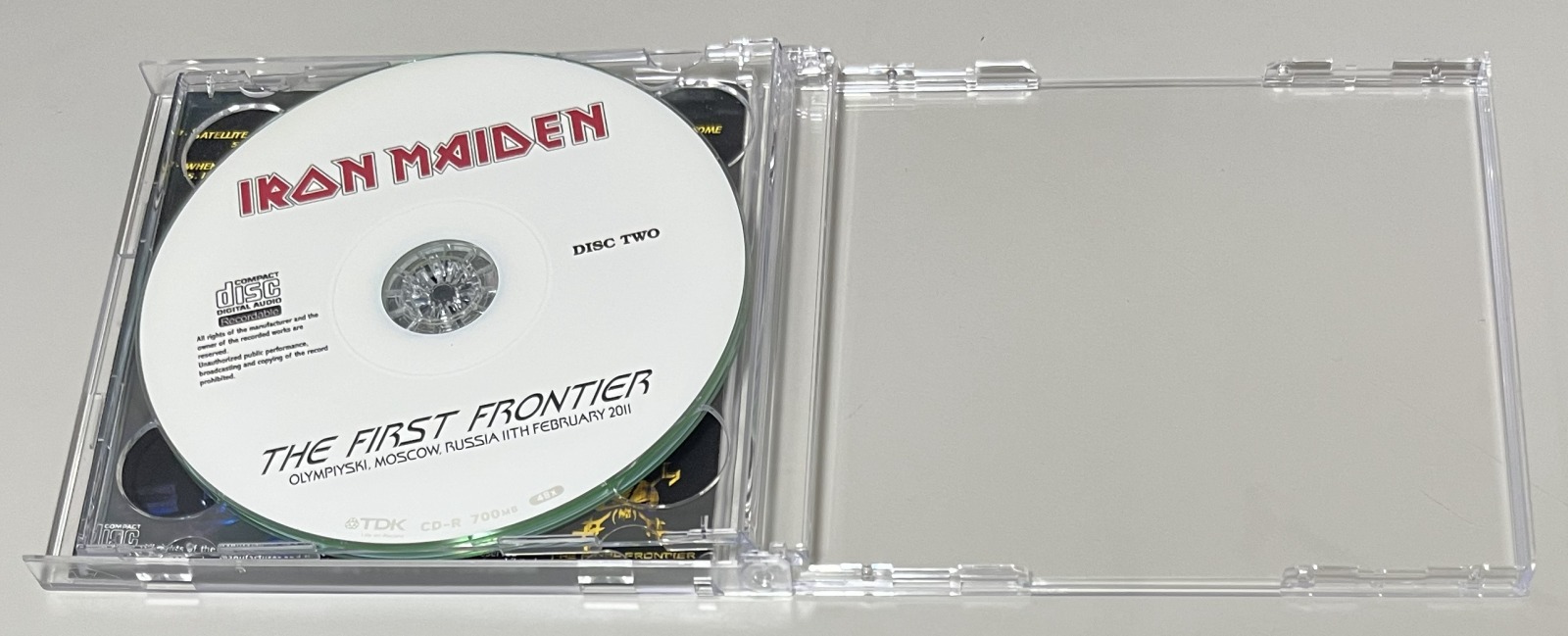 IRON MAIDEN / THE FIRST FRONTIER (2CD-R) GIFT TITTLE