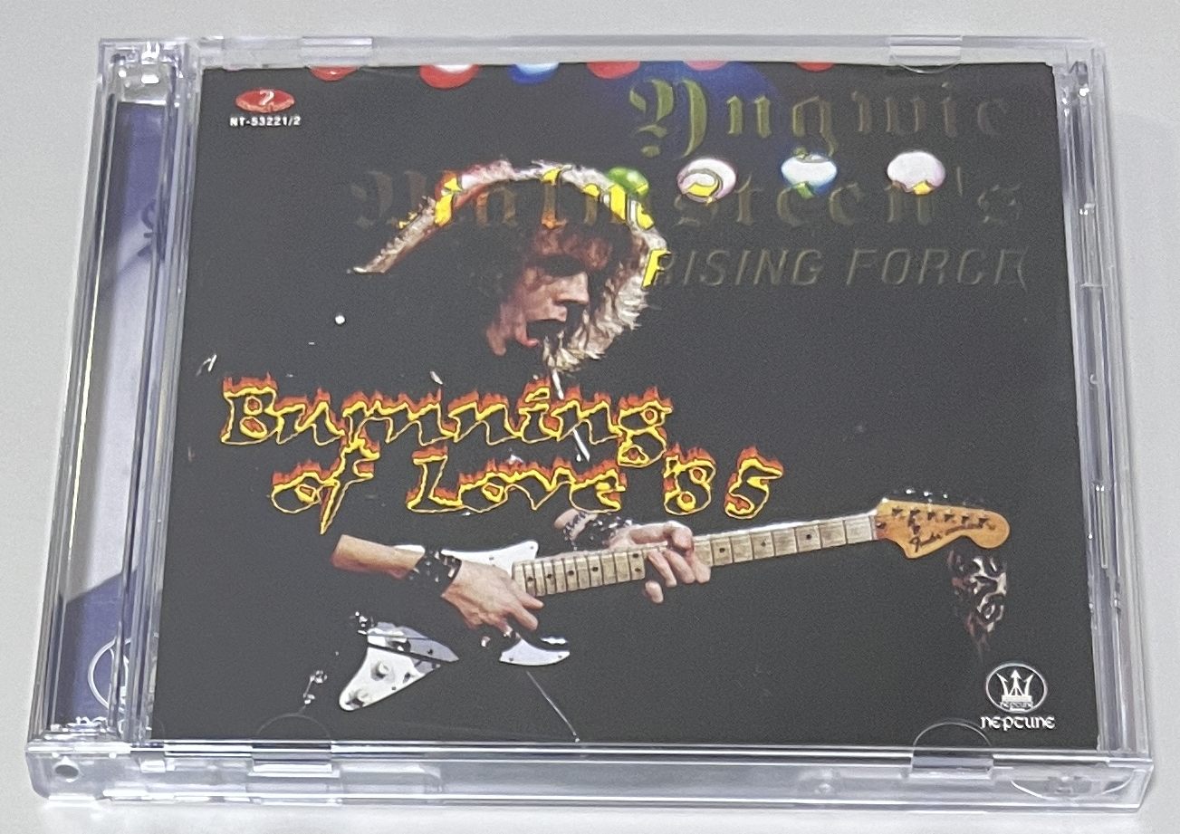 YNGWIE MALMSTEEN'S RISING FORCE / BURNING OF LOVE (2CD) NEPTUNE / NT-53221/2
