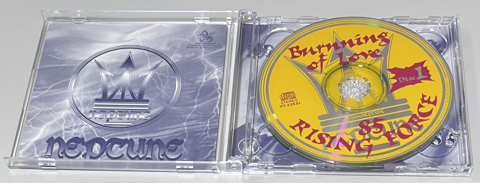 YNGWIE MALMSTEEN'S RISING FORCE / BURNING OF LOVE (2CD) NEPTUNE / NT-53221/2