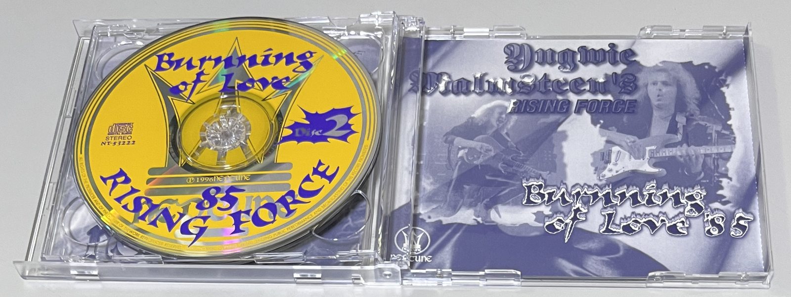 YNGWIE MALMSTEEN'S RISING FORCE / BURNING OF LOVE (2CD) NEPTUNE / NT-53221/2