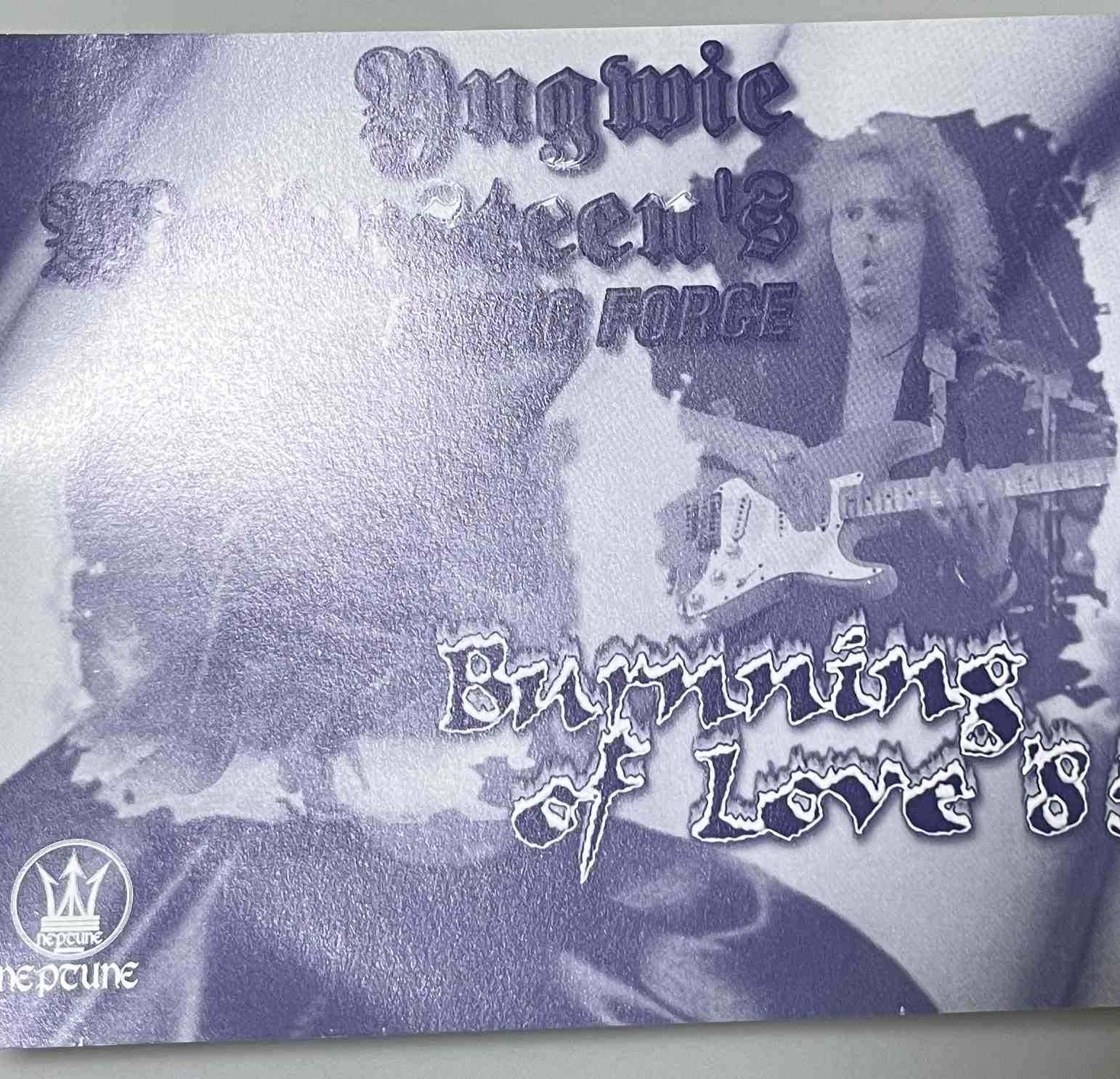 YNGWIE MALMSTEEN'S RISING FORCE / BURNING OF LOVE (2CD) NEPTUNE / NT-53221/2