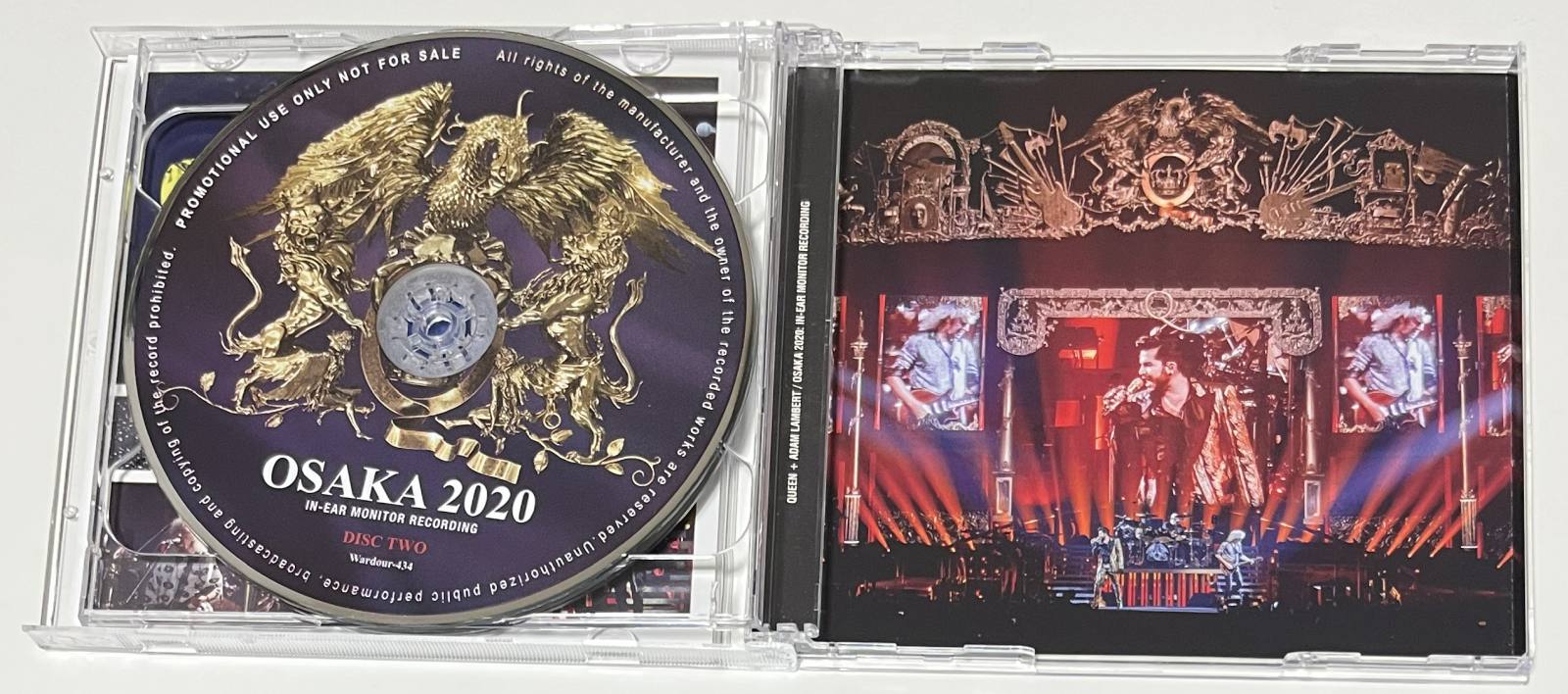 QUEEN + ADAM LAMBERT / OSAKA 2020: IN-EAR MONITOR RECORDING (2CD