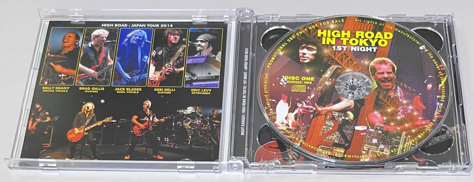 NIGHT RANGER / HIGH ROAD IN TOKYO 1ST NIGHT (2CD) ZODIAC 093