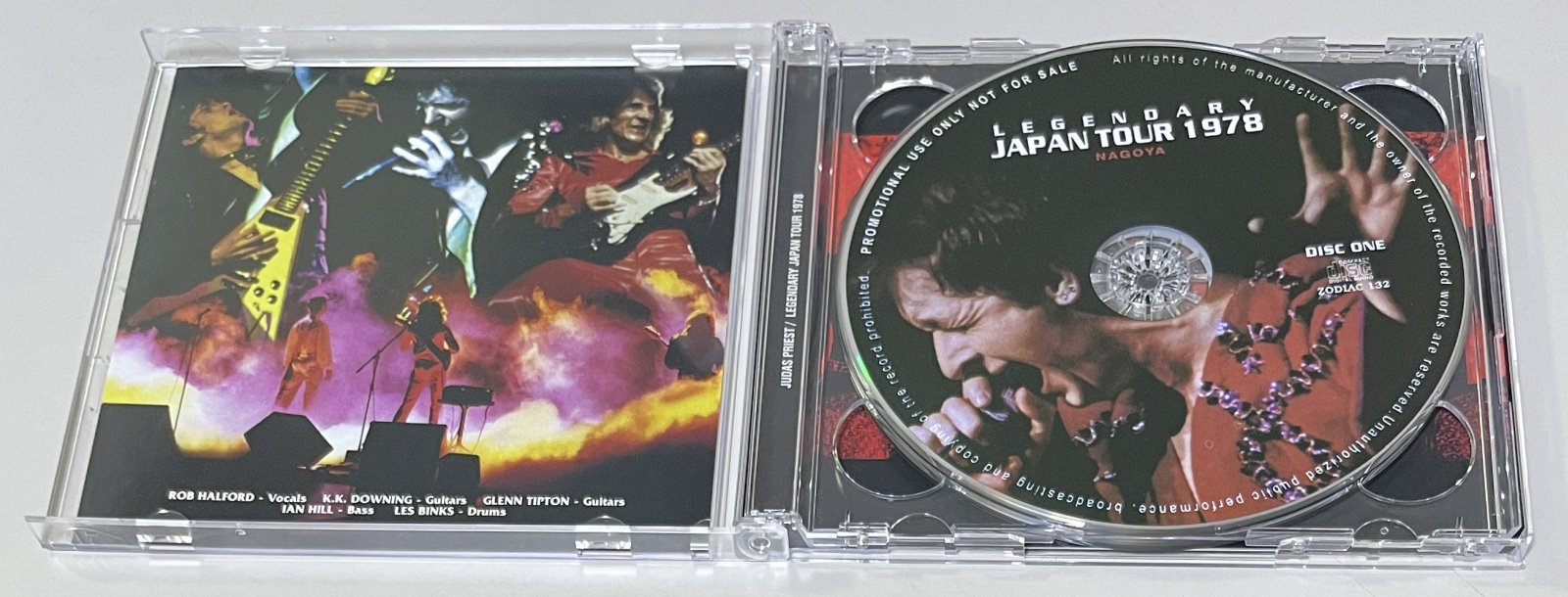 JUDAS PRIEST / LEGENDARY JAPAN TOUR 1978 (2CD) ZODIAC 132