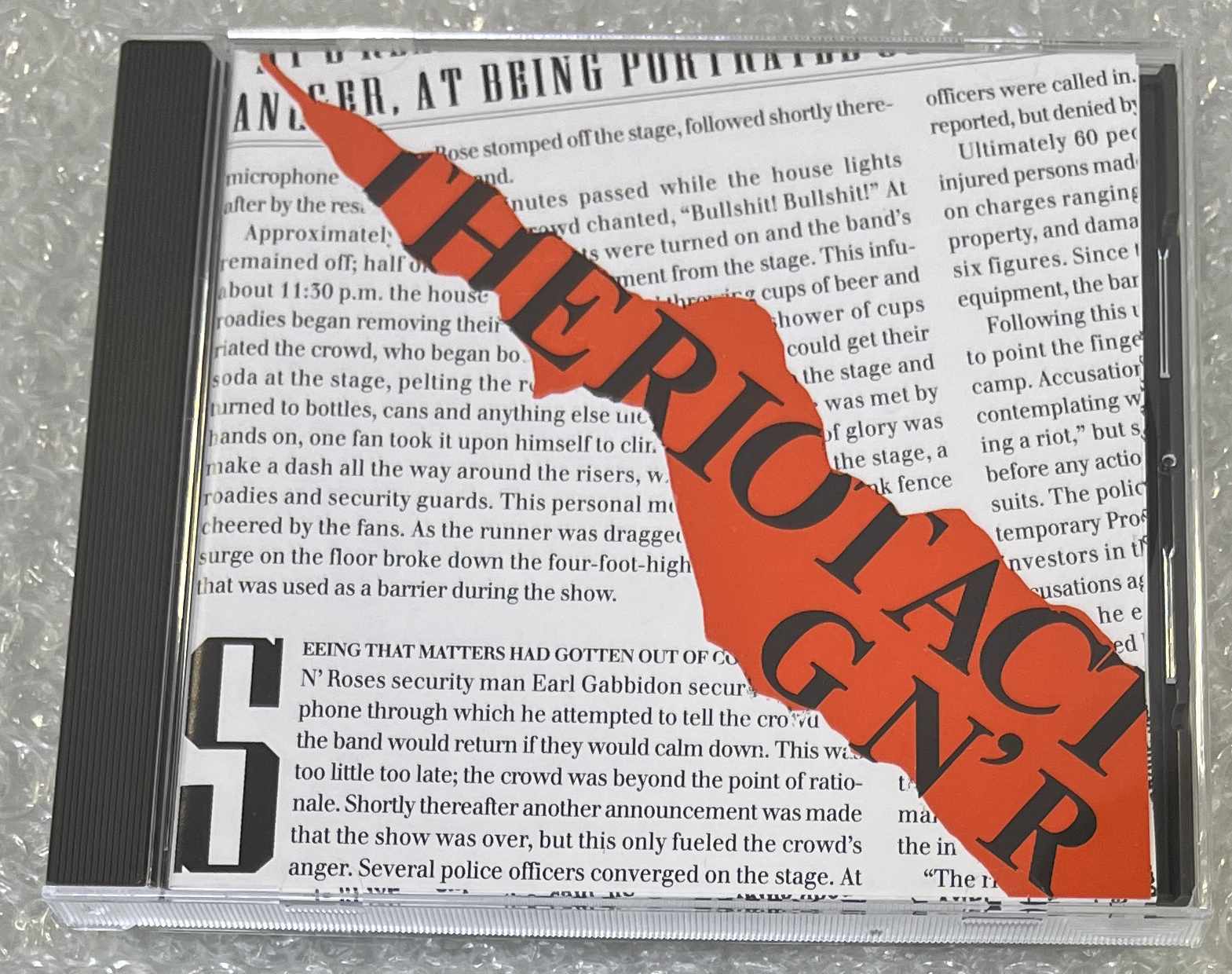 GUNS N' RSOSES / THE RIOT ACT (1CD) BONE BEAT RECORDS / BB-03