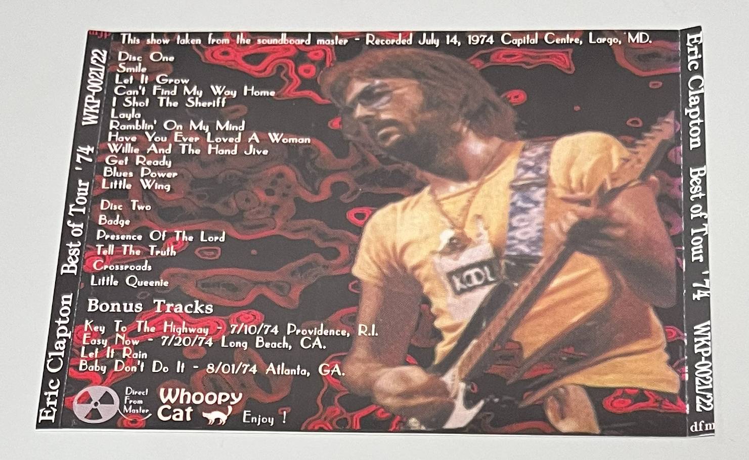 ERIC CLAPTON / BEST OF TOUR '74 (2CD) WHOOPY CAT / WKP-0021/22