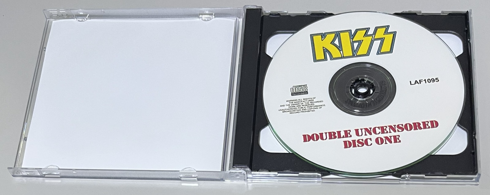 KISS / DOUBLE UNCENSORED (2CD-R) LOST AND FOUND / LAF1095/1096