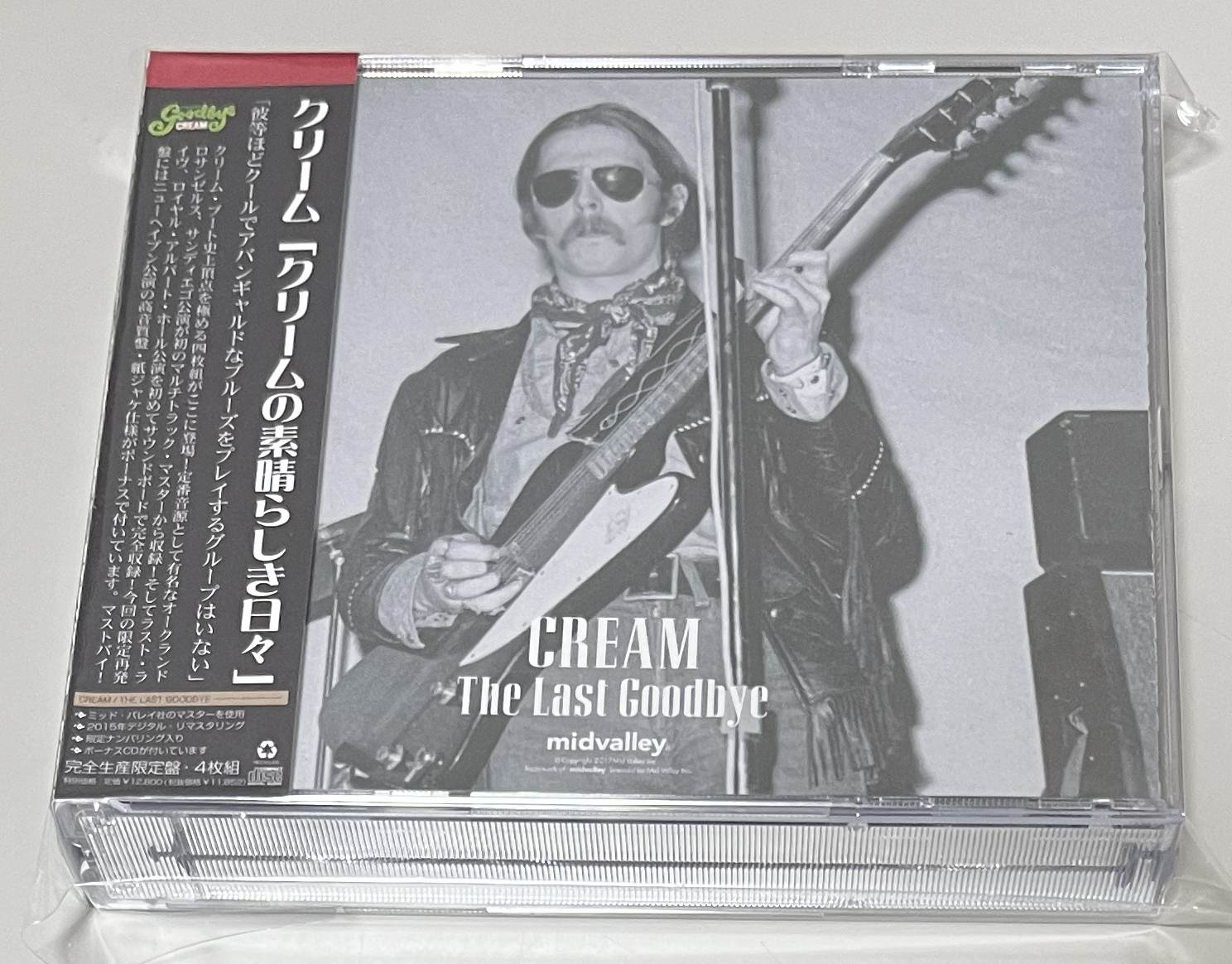 CREAM / THE LAST GOODBYE「クリームの素晴らしき日々」(4CD) MID