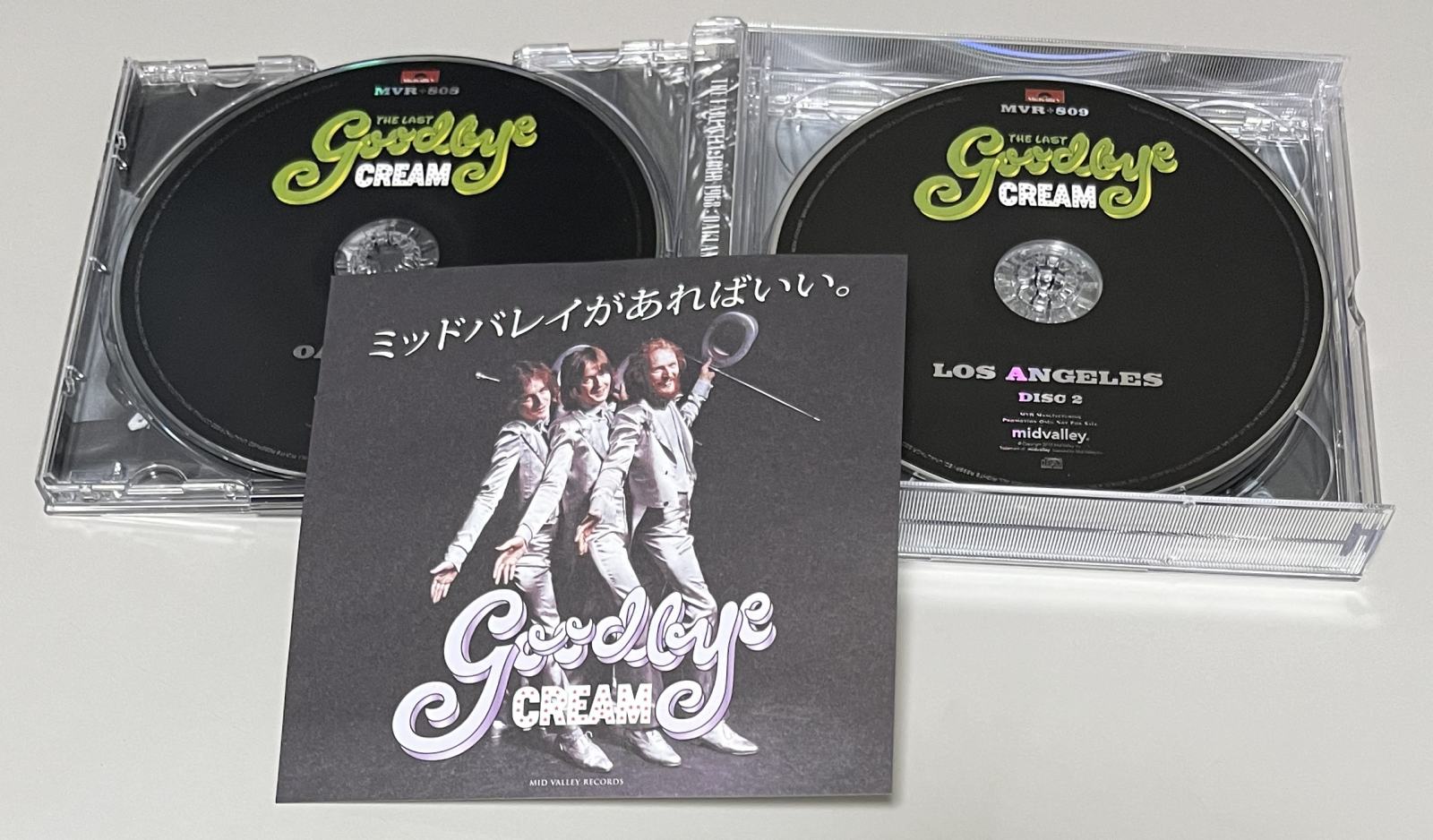 CREAM / THE LAST GOODBYE「クリームの素晴らしき日々」(4CD) MID
