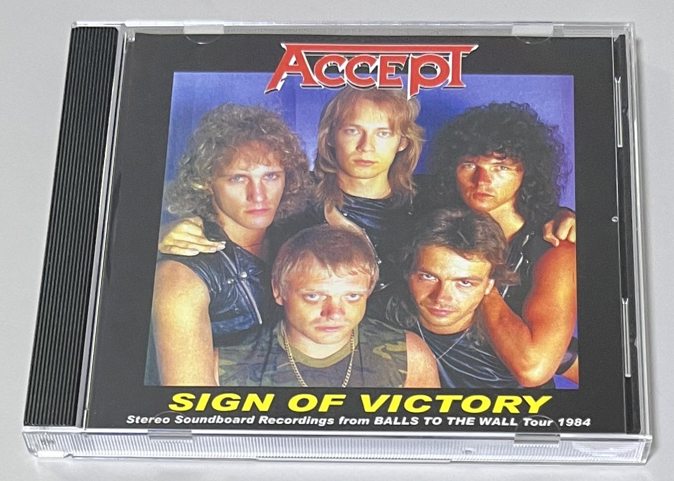ACCEPT / SIGN OF VICTORY (1CD-R) LOST AND FOUND / LAF033