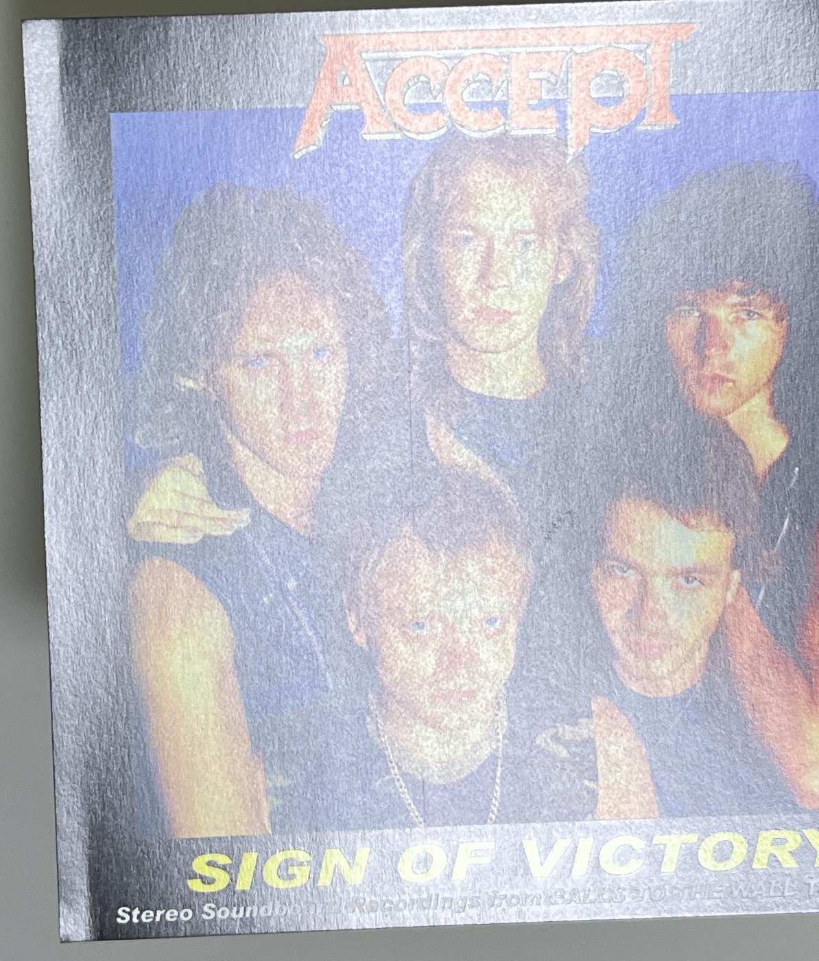ACCEPT / SIGN OF VICTORY (1CD-R) LOST AND FOUND / LAF033