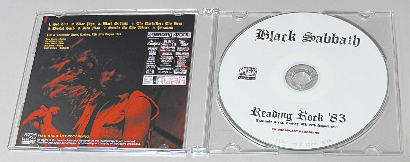 BLACK SABBATH / READING ROCK '83 (1CD-R) GIFT TITTLE