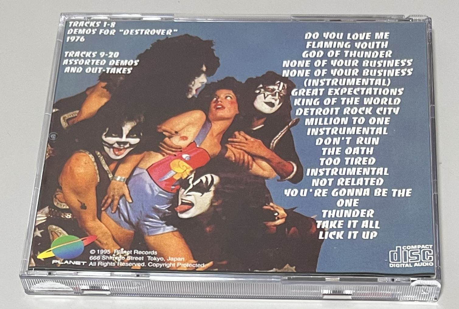 KISS / DESTROYER DEMOS (1CD) PLANET RECORDS