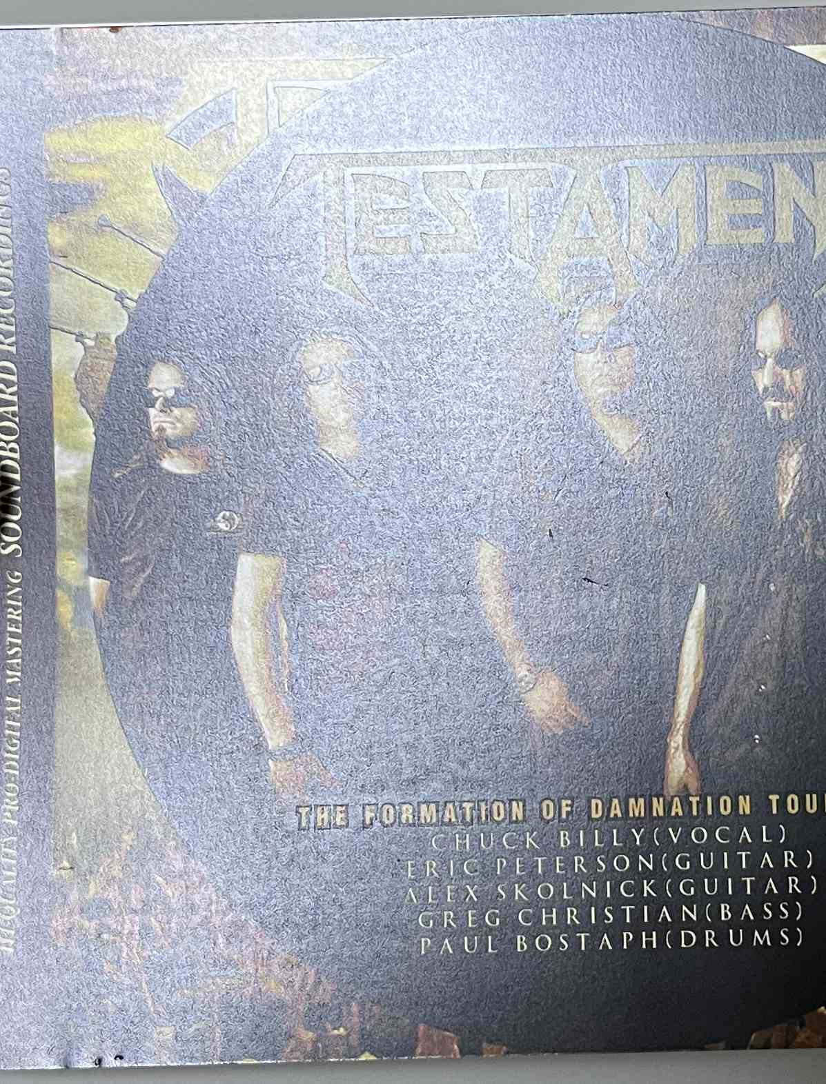 TESTAMENT / LIVE FORMATION 2009 (2CD-R) 0052