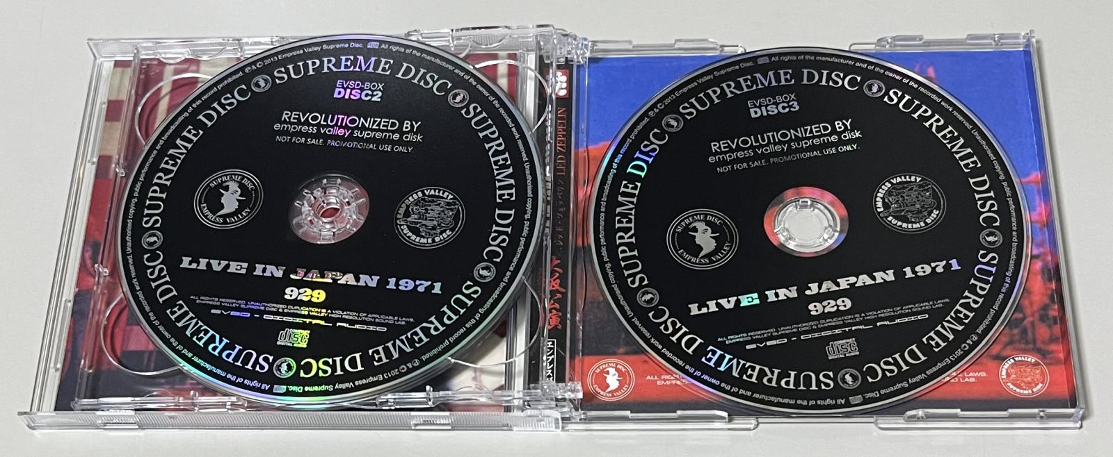 LED ZEPPELIN / LIVE IN JAPAN 929 OSAKA (3CD) EMPRESS VALLEY