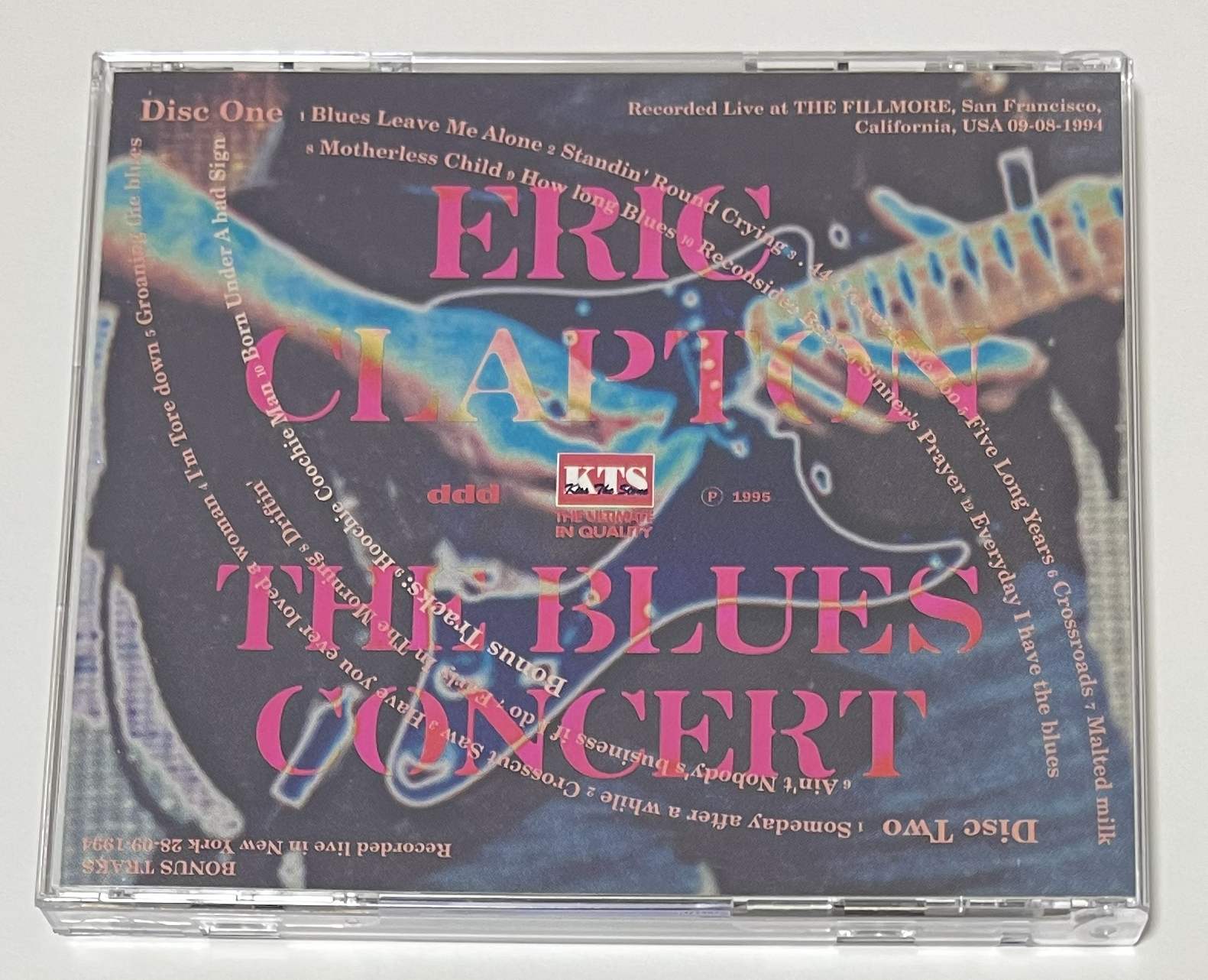 ERIC CLAPTON / THE BLUES CONCERT (2CD) KISS THE STONE / KTS 457-58