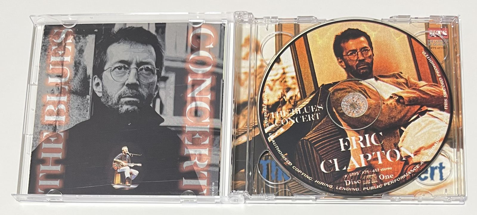 ERIC CLAPTON / THE BLUES CONCERT (2CD) KISS THE STONE / KTS 457-58