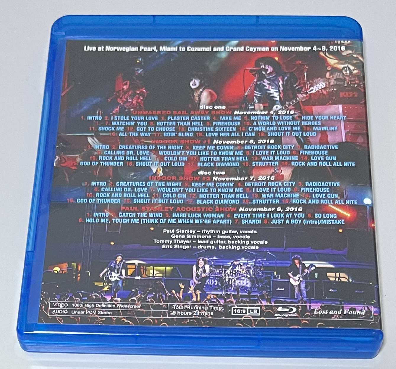 KISS / THE KISS KRVISE: CREATURES OF THE DEEP (2BD-R) LOST AND FOUND / LAF2400/2401
