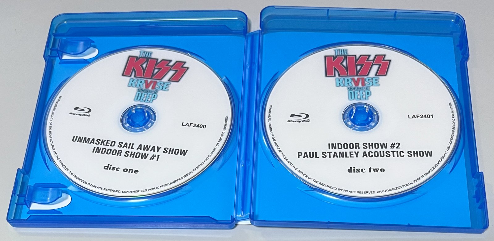 KISS / THE KISS KRVISE: CREATURES OF THE DEEP (2BD-R) LOST AND FOUND / LAF2400/2401