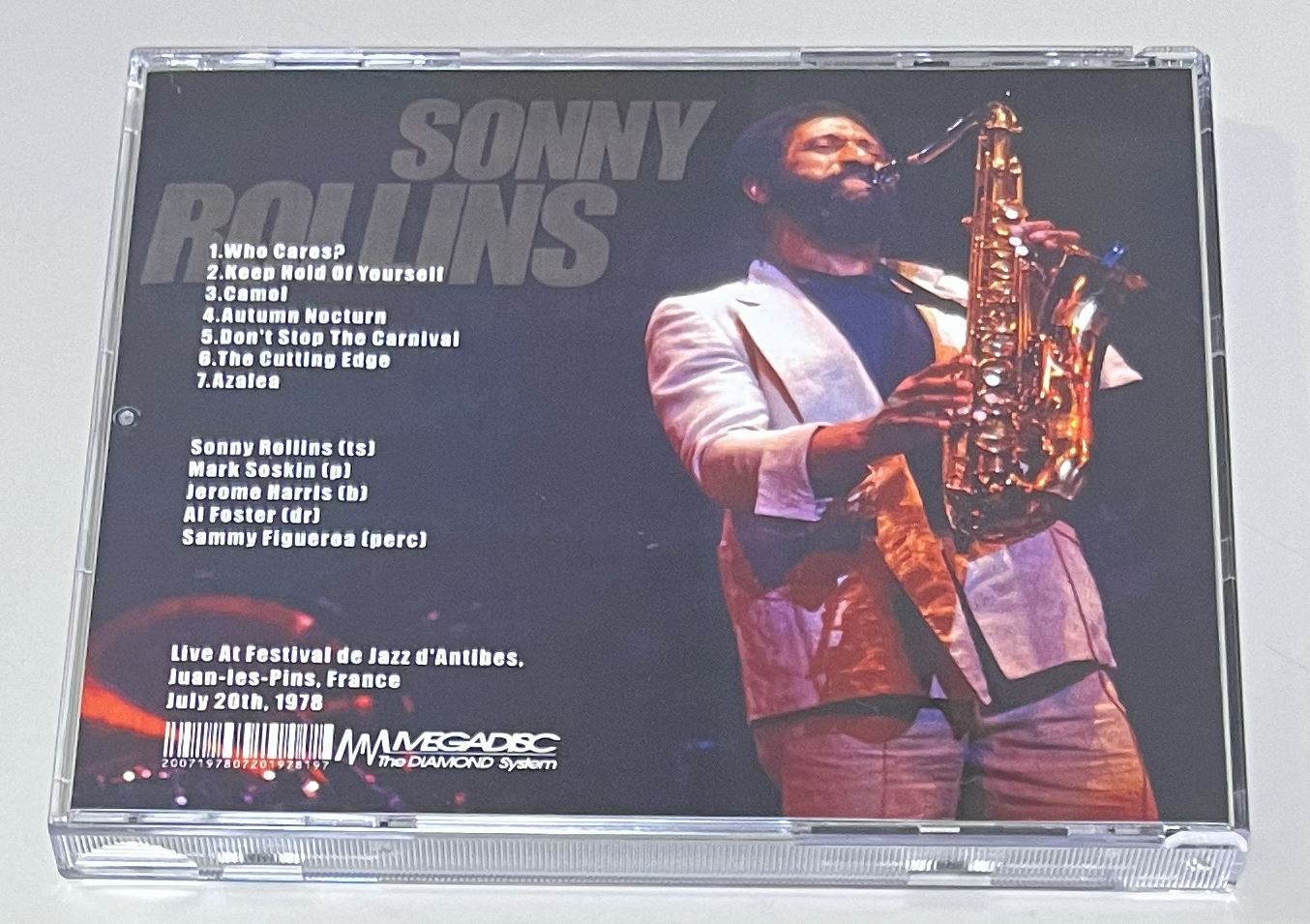 SONNY ROLLINS / ANTIBES 1978 (1CD-R) MEGADISC