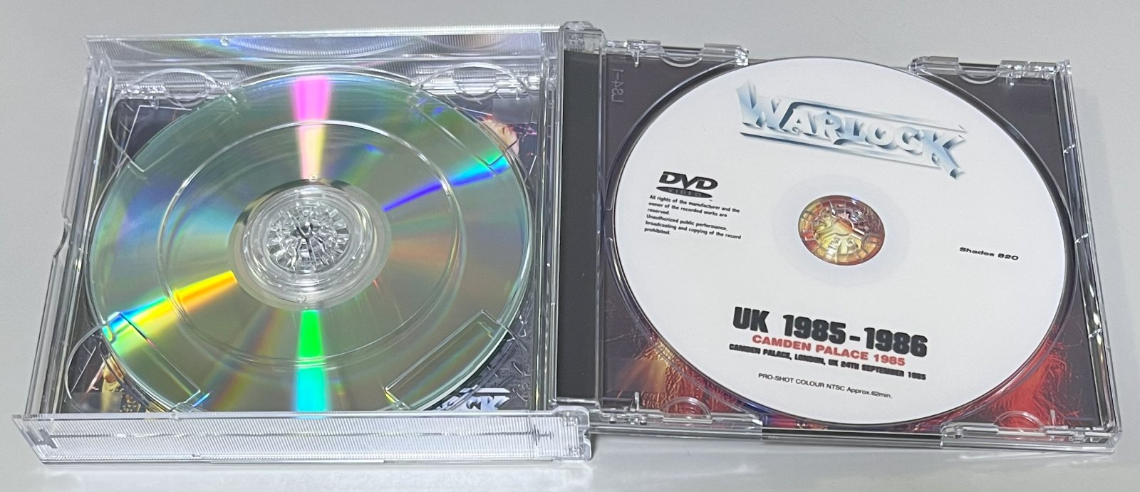 WARLOCK / UK 1985-1986 (2CDR+1DVDR) SHADES 820