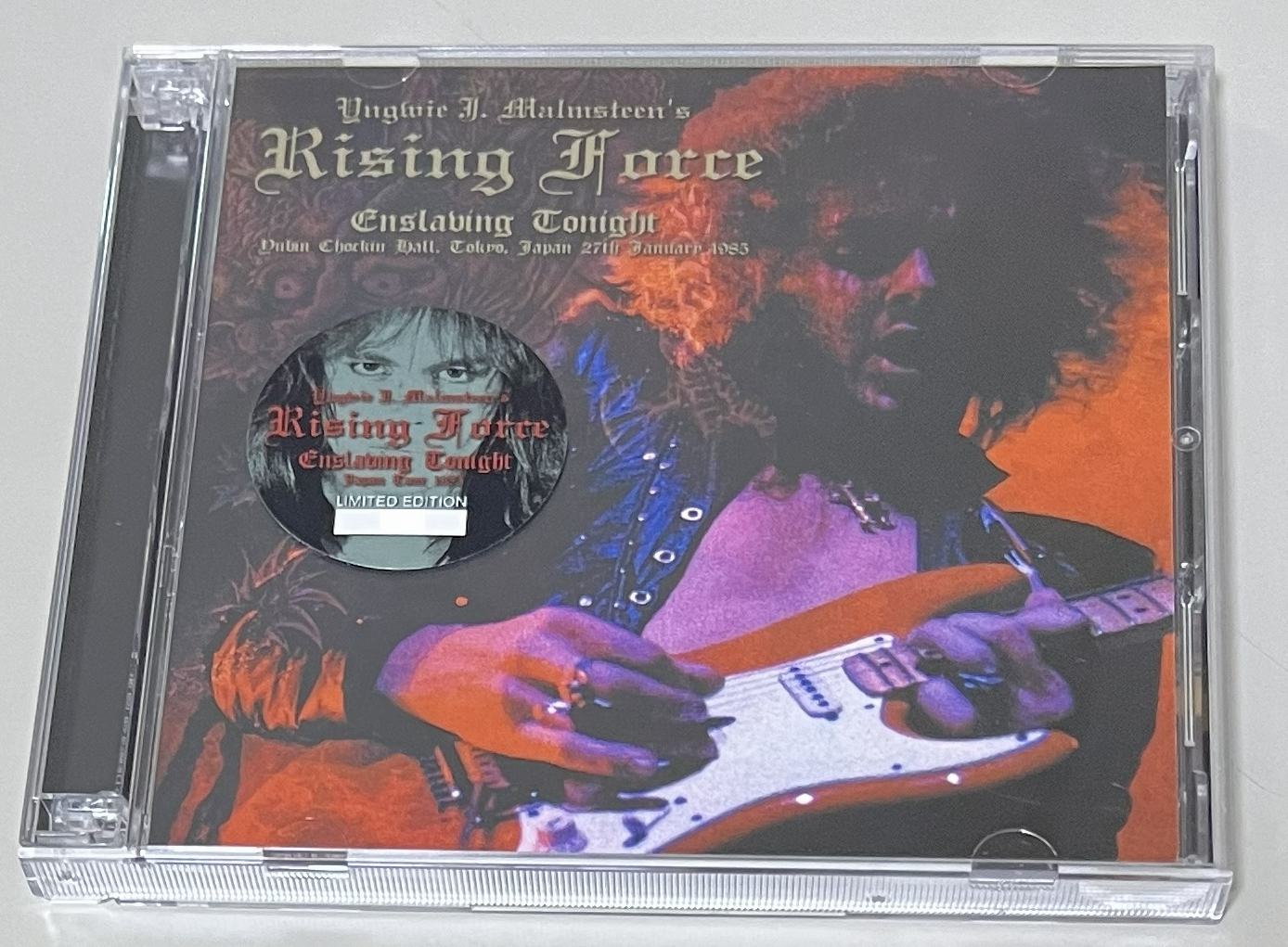 YNGWIE MALMSTEEN'S RISING FORCE / ENSLAVING TONIGHT (2CD) CALM & STORM 009
