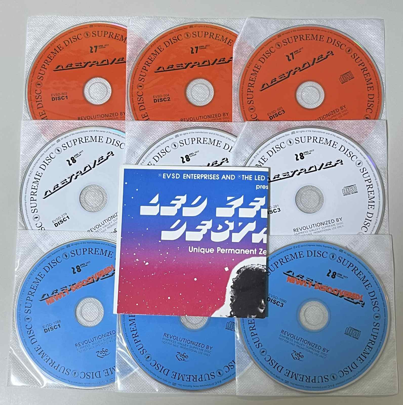 LED ZEPPELIN/ DESTROYERS 9CD エンプレスバレー LED LED ZEPPELIN/DESTROYER 9CD ZEPPELIN ⁄ THE DESTROYER「破烈の