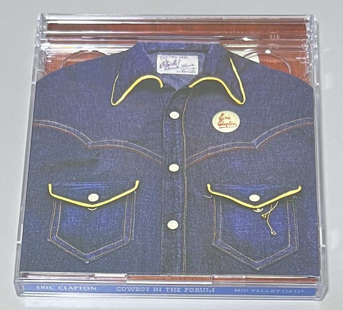 ERIC CLAPTON / COWBOY IN THE FORUM (2CD) MID VALLEY RECORDS / MVR
