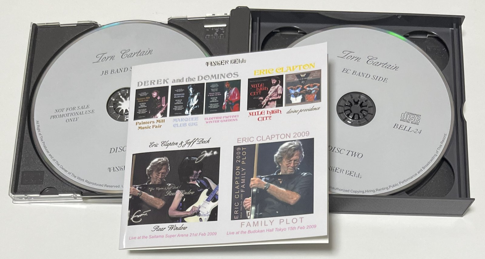 ERIC CLAPTON & JEFF BECK / IRON CURTAIN (3CD+1DVD) TINKER BELL