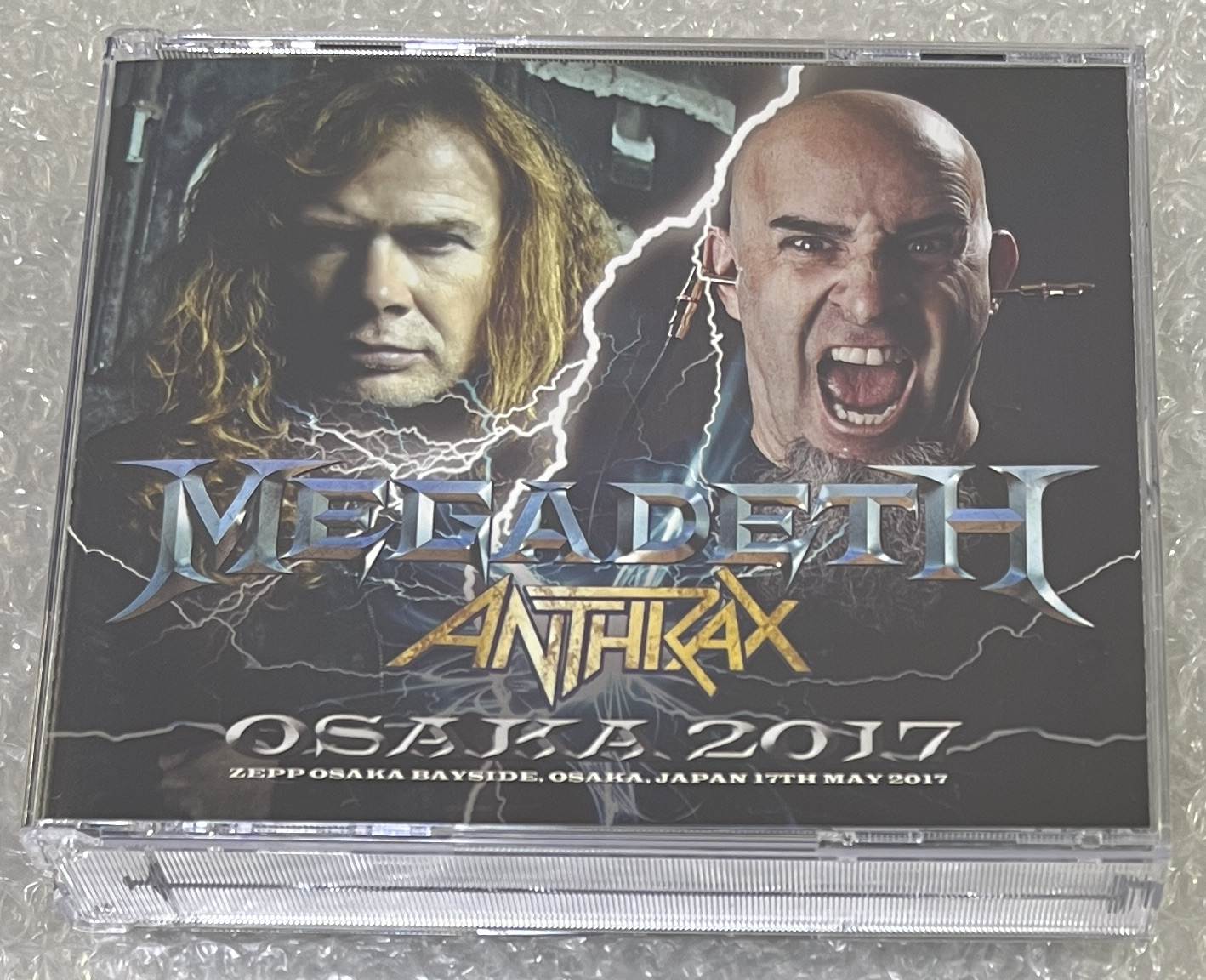 MEGADETH/ANTHRAX / OSAKA 2017 (3CD) ZODIAC 250