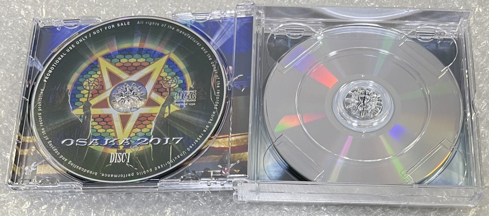 MEGADETH/ANTHRAX / OSAKA 2017 (3CD) ZODIAC 250