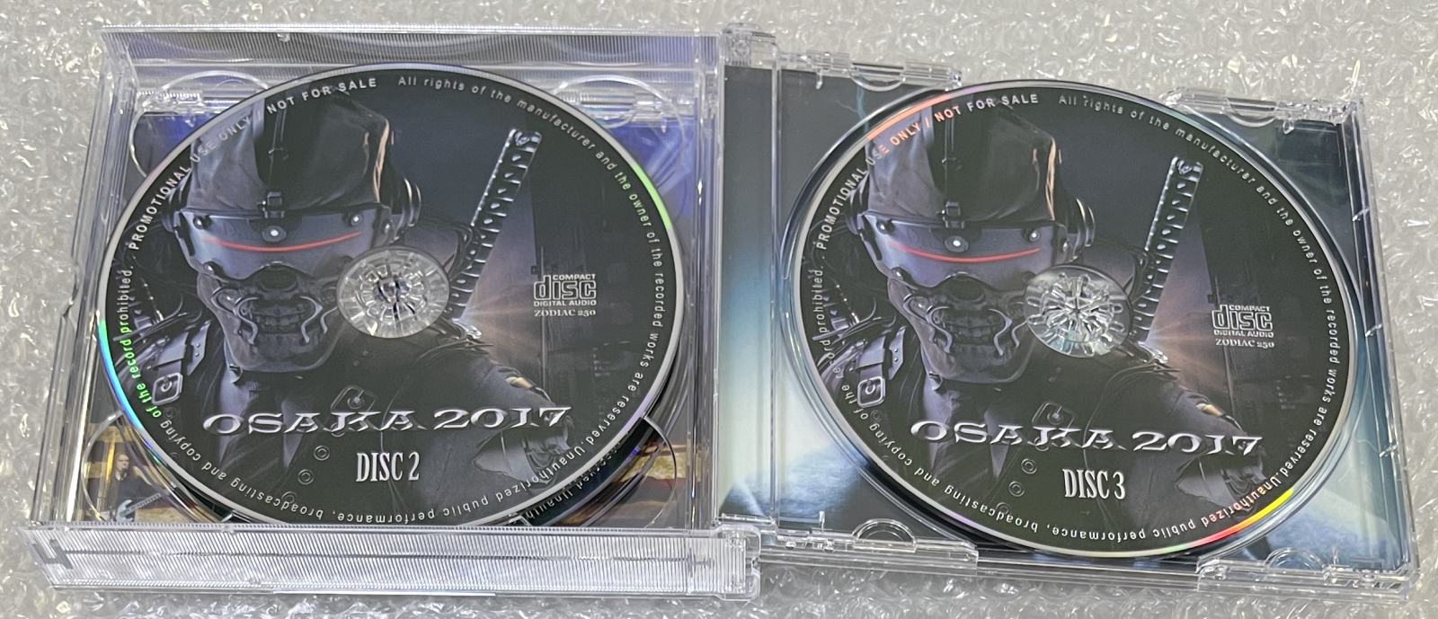 MEGADETH/ANTHRAX / OSAKA 2017 (3CD) ZODIAC 250