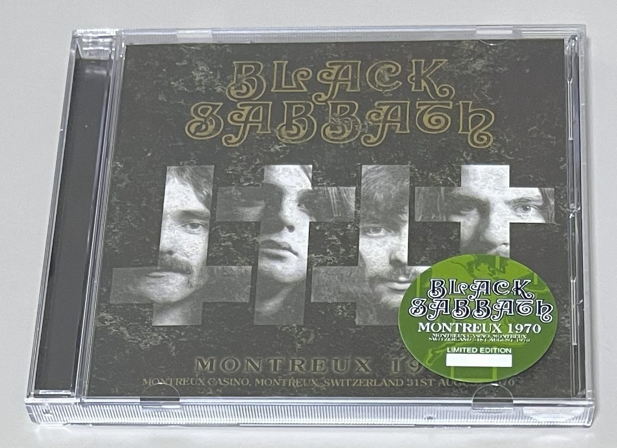 BLACK SABBATH / MONTREUX 1970 (1CD) NO LABEL